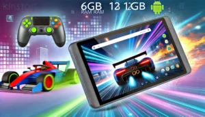 kinston android 11 gaming tablet 103sd-l 6 128 grey