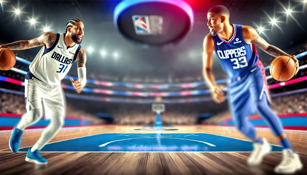 dallas mavericks vs la clippers match player stats